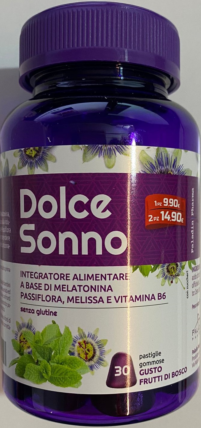 SANAVITA DOLCE SONNO 30 PASTIGLIE GOMMOSE